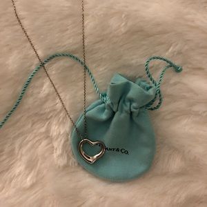 Tiffany & Co. Jewelry - Tiffany & Co Open Heart Necklace (16MM) Tiffany & Co. Jewelry - Tiffany & Co Open Heart Necklace (16MM)